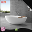 KingKonree stone resin freestanding bath ODM for family decoration