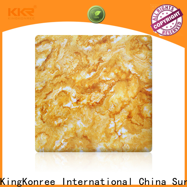 KingKonree acrylic solid surface from China for home
