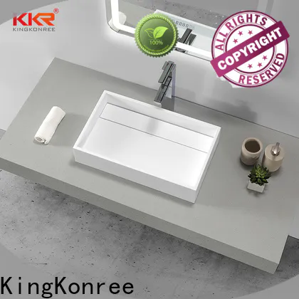 KingKonree excellent top mount bathroom sink manufacturer for restaurant