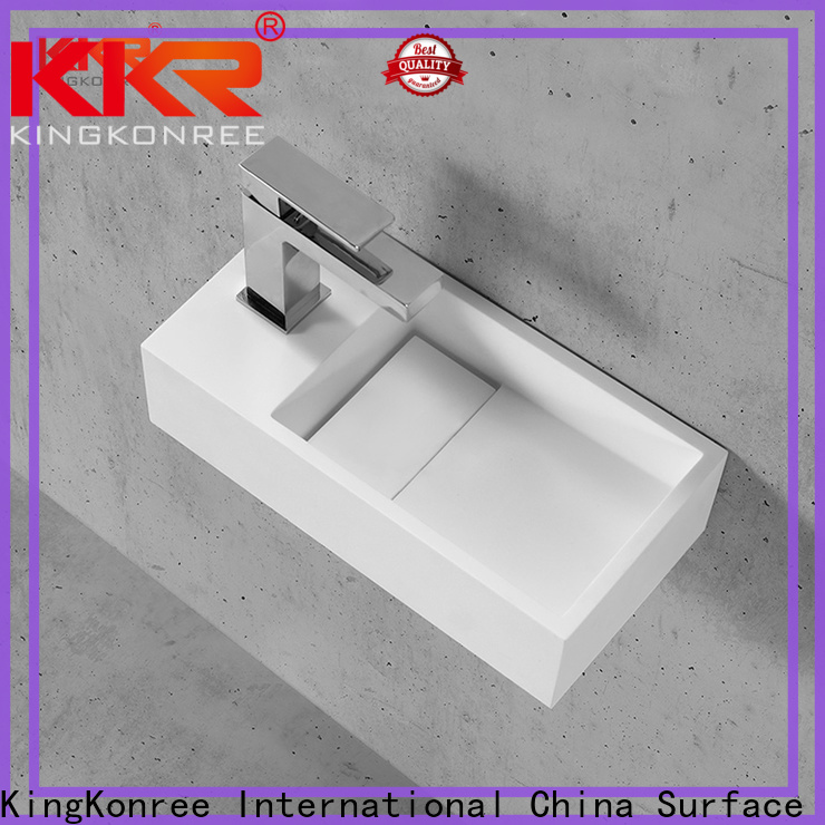 artificial rectangular wash basin manufacturer for toilet