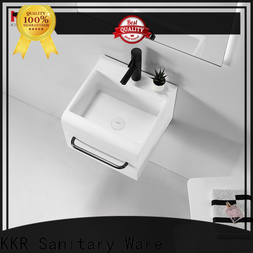unique wall hung wash basin supplier for hotel