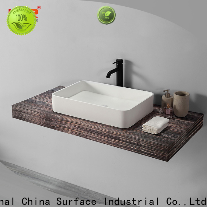 approved above counter vessel sink cheap sample for hotel