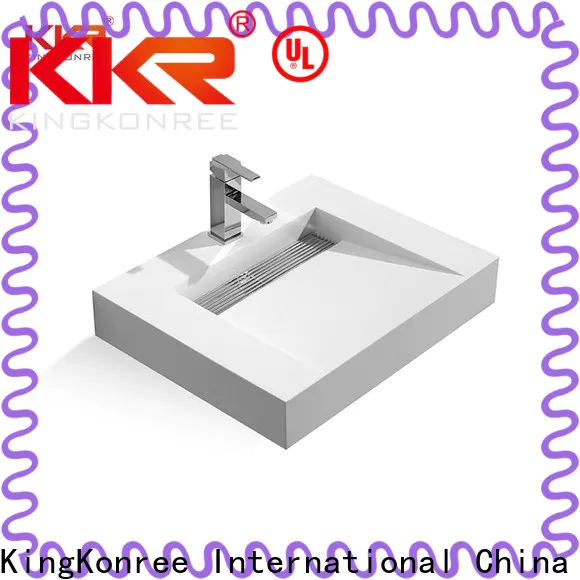 KingKonree small rectangular wash basin manufacturer for hotel