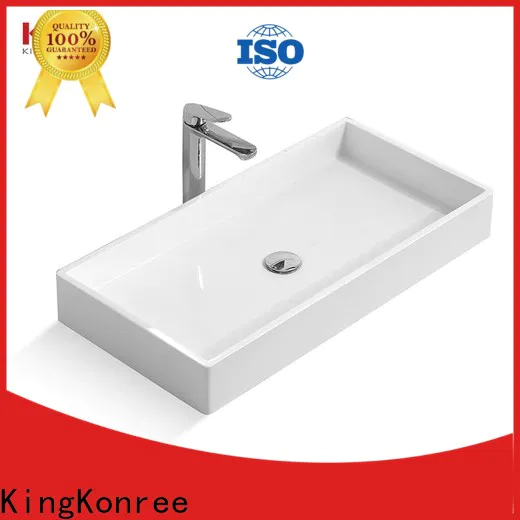 KingKonree pure above counter vanity basin manufacturer for home
