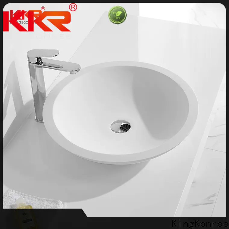 KingKonree approved above counter sink bowl cheap sample for room