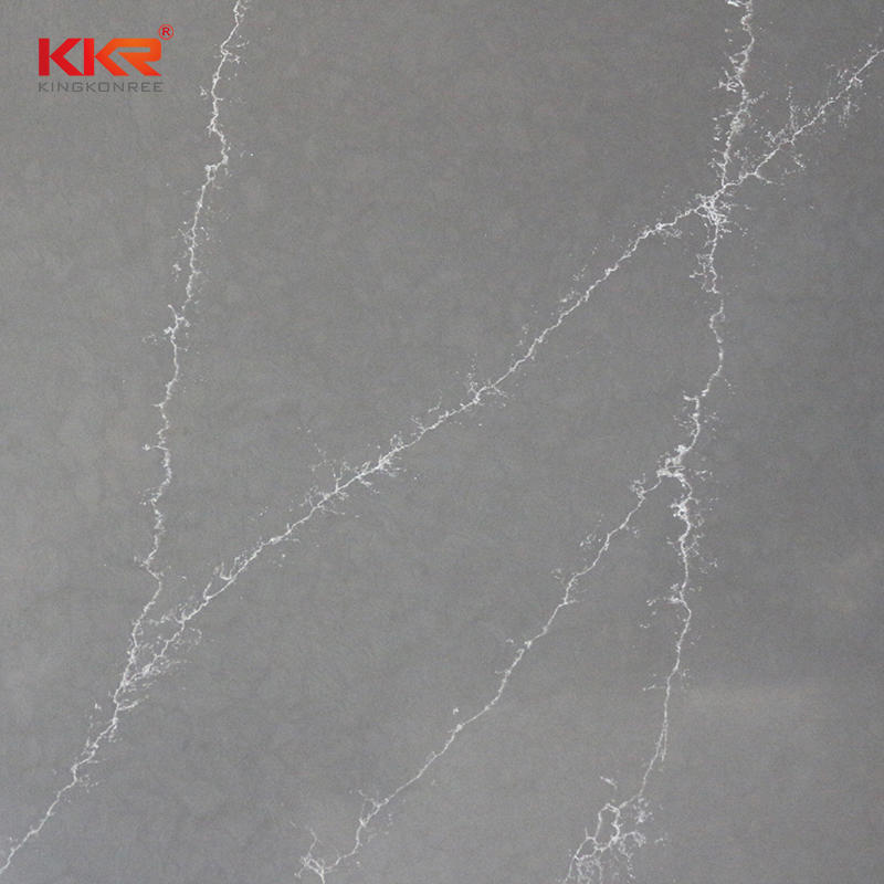 Newly Texture Marble Color Artificial Stone Solid Surface Sheet  KKR-M072