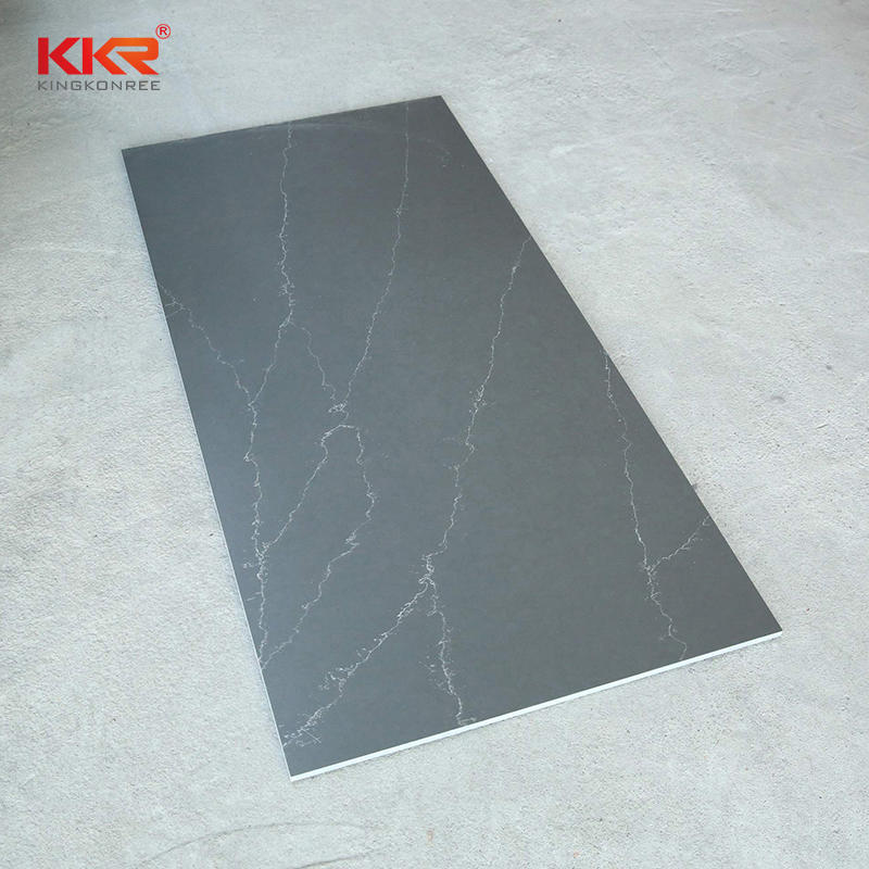 Newly Texture Marble Color Artificial Stone Solid Surface Sheet  KKR-M072