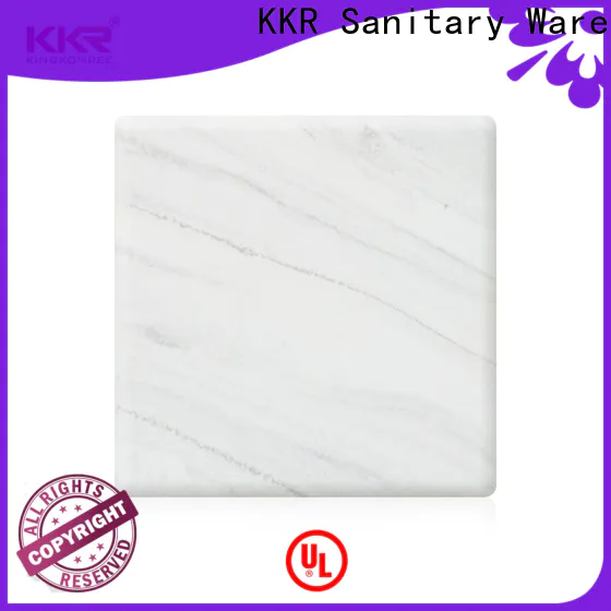 KingKonree acrylic solid surface sheet customized for hotel