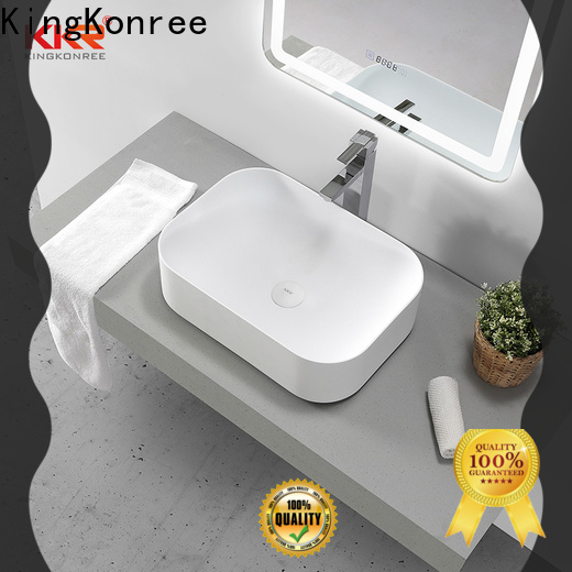 KingKonree marble bathroom countertops and sinks supplier for room
