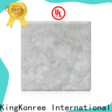 KingKonree artificial solid surface sheets for sale supplier for indoors