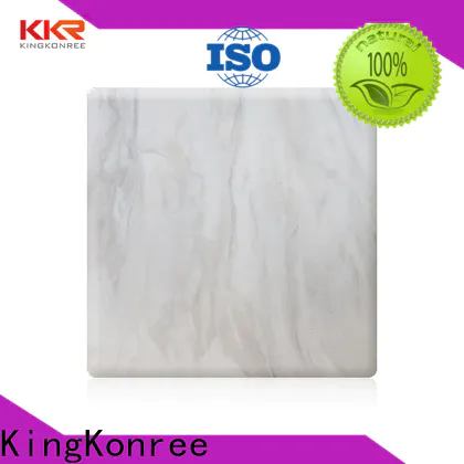 modified acrylic solid surface sheet design for room