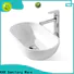 KingKonree white above counter sink bowl at discount for home