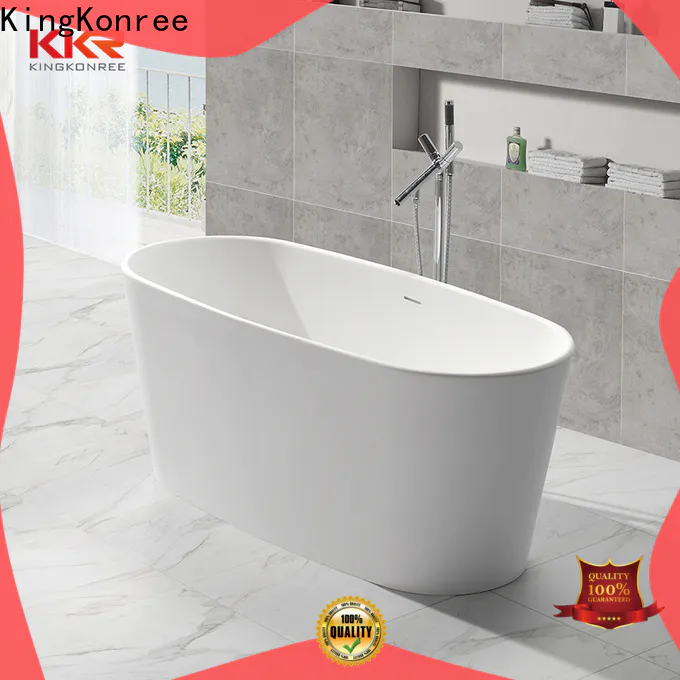 KingKonree on-sale solid surface freestanding tub OEM