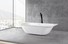 KingKonree black small freestanding soaking tub free design for shower room