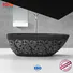 KingKonree overflow solid surface freestanding tubs ODM for bathroom