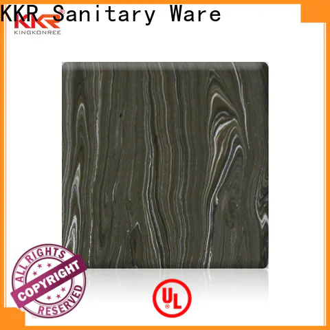 KingKonree solid surface sheets for sale series for indoors