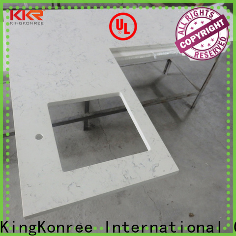 KingKonree approved solid surface worktops factory price for kitchen