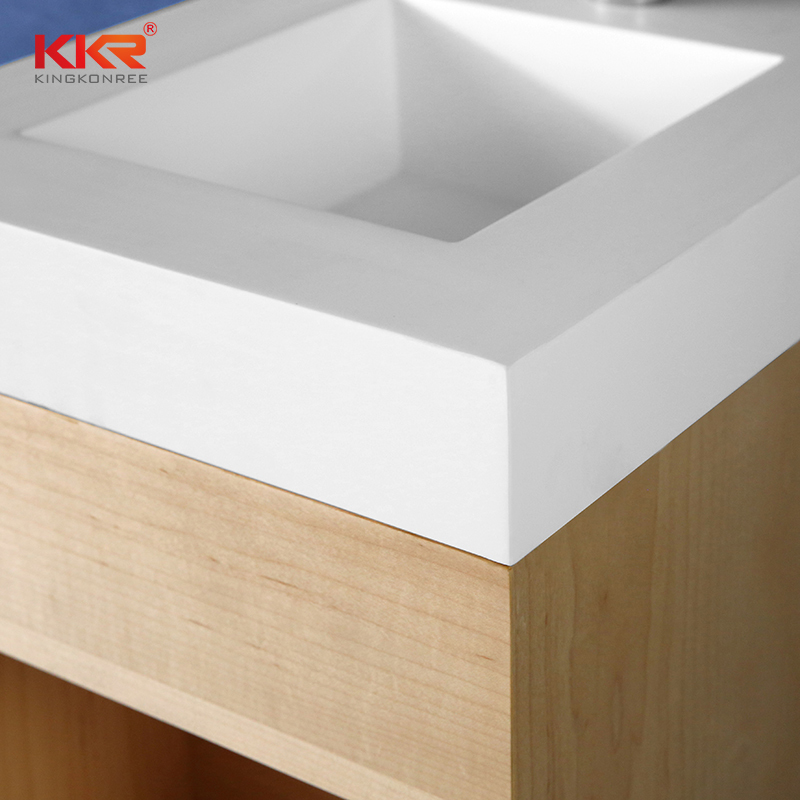 Hot Sales Customized Bathroom Vanity Basin With Wall Hung Cabinet - Cabinet Basin KKR-XM371