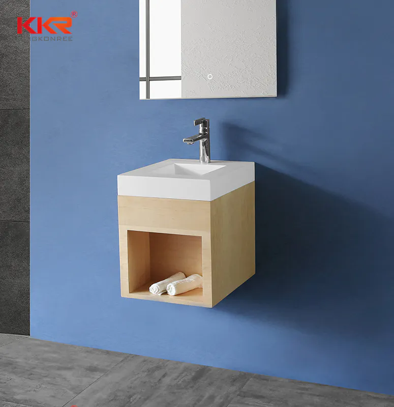 elegant sink and cabinet combo customized for motel