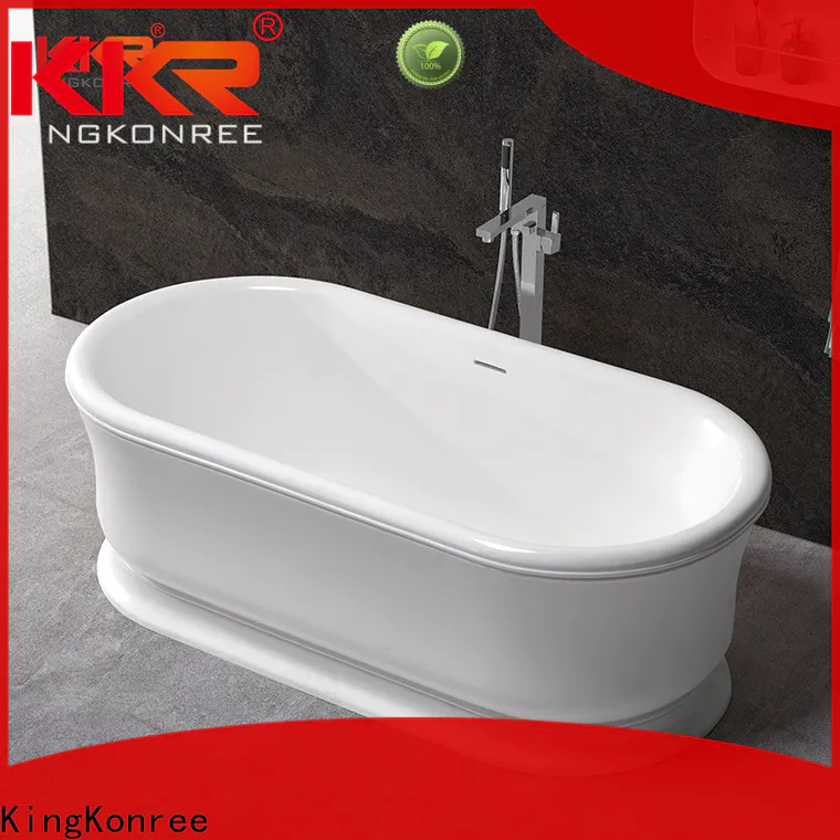 KingKonree contemporary freestanding bath ODM for hotel
