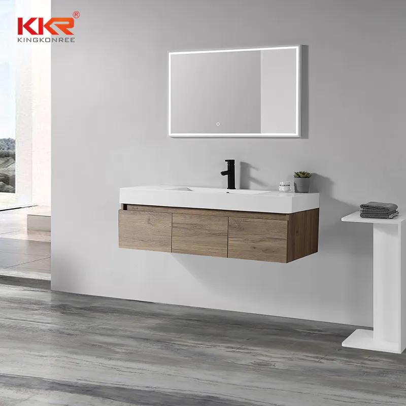 Bathroom Vanity Set Solid Surface Cabinet Basin KKR-1800