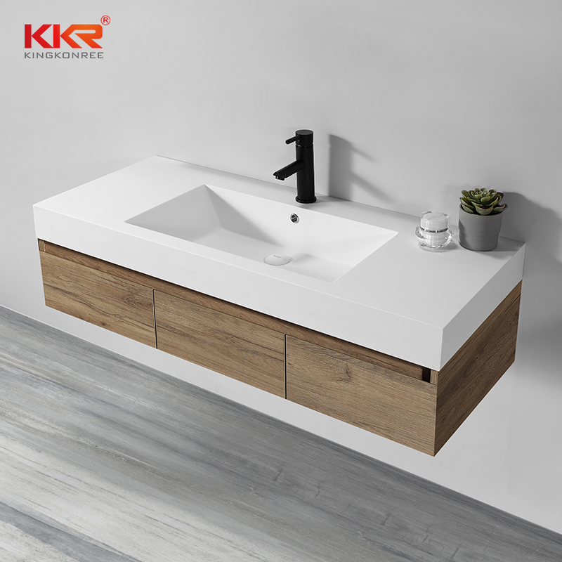 Bathroom Vanity Set Solid Surface Cabinet Basin KKR-1800