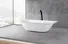 KingKonree black artificial stone bathtub manufacturer for hotel