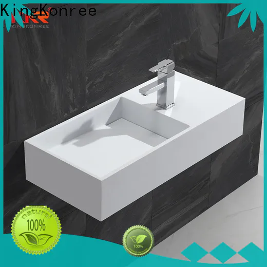 KingKonree wall hung wash basin manufacturer for home