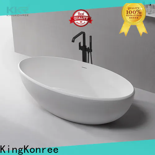 KingKonree white bathroom tubs custom for shower room