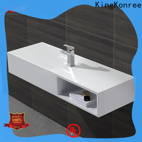 KingKonree unique washroom basin supplier for toilet