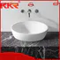 KingKonree solid surface sink top-brand for bathroom