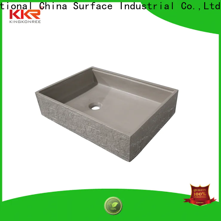 KingKonree approved table top wash basin supplier for room