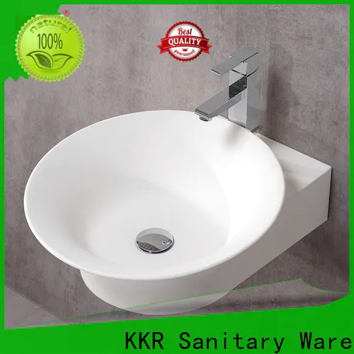 KingKonree white stylish wash basin sink for home