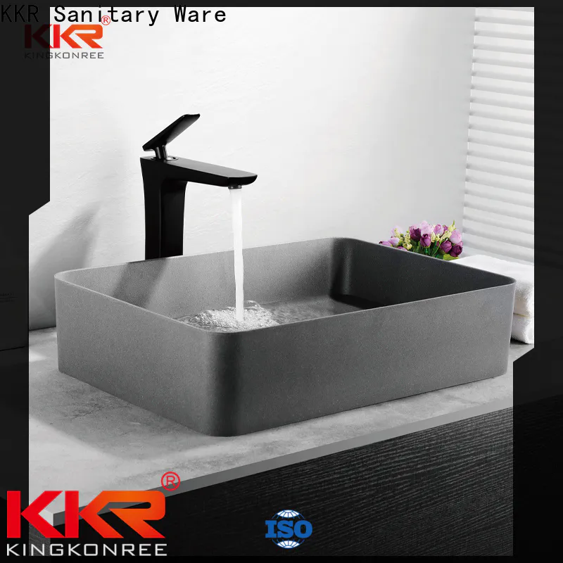 KingKonree vanity wash basin at discount for hotel