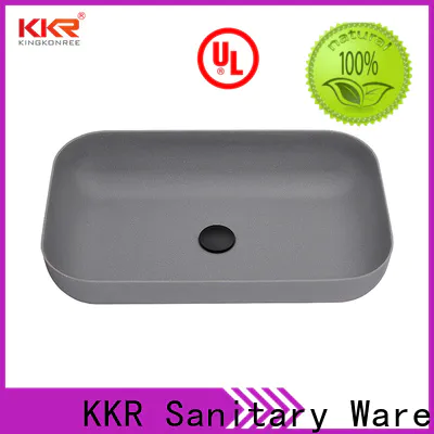 KingKonree small countertop basin customized for hotel