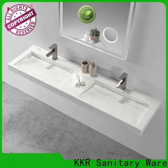 KingKonree vanity stainless steel wash basin sink for toilet