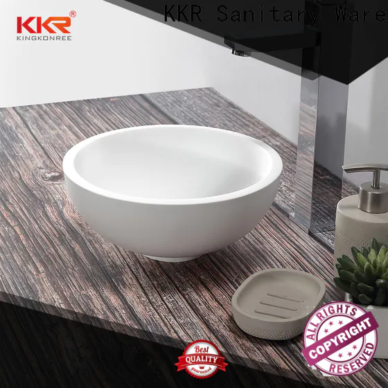 KingKonree approved above counter basins supplier for home