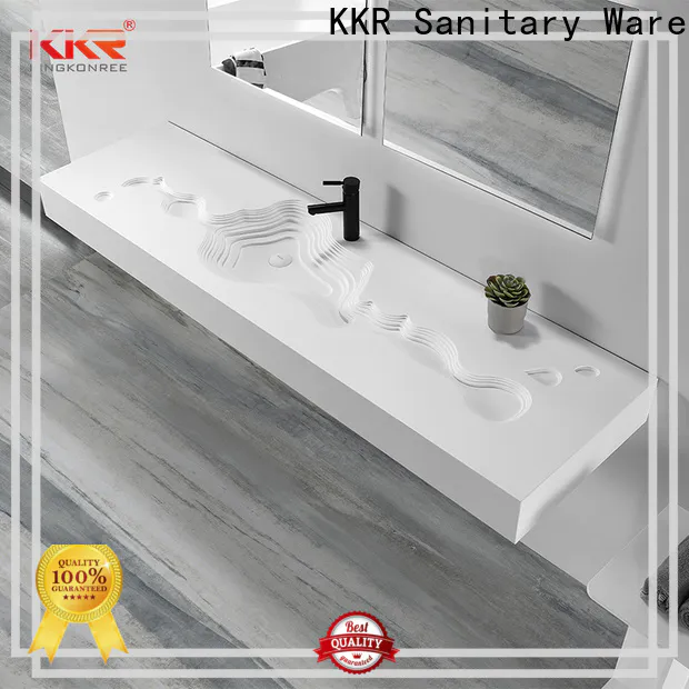 KingKonree wallhung wall basin manufacturer for bathroom