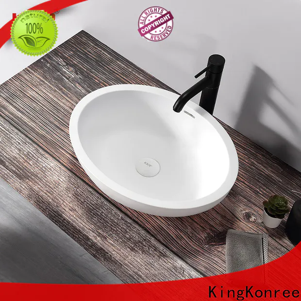 KingKonree durable vanity wash basin at discount for home