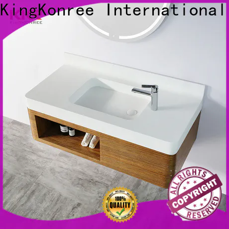 KingKonree quality hanging basin cabinet manufacturer for toilet