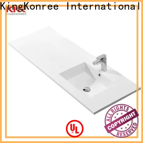 KingKonree wooden ctm bathroom basin cabinets design for toilet