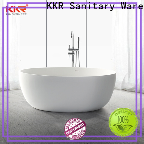 KingKonree standard small stand alone bathtub ODM for hotel