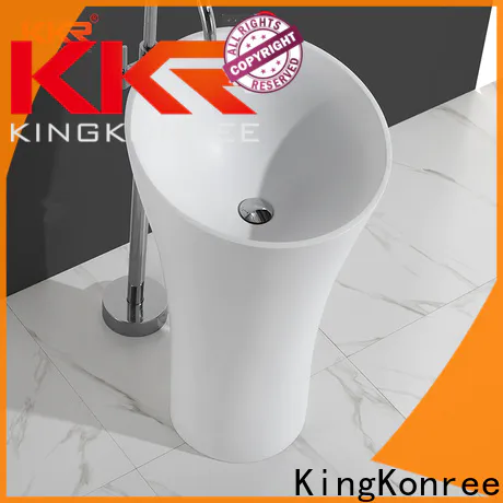 KingKonree free standing wash basin design for hotel