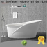 black freestanding soaking tub OEM for shower room