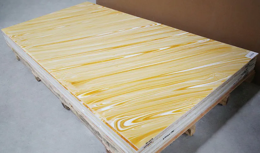 artificial translucent stone panels OEM for home