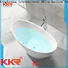high-end solid surface bathtub supplier for family decoration