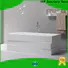 KingKonree white large freestanding bath ODM for hotel