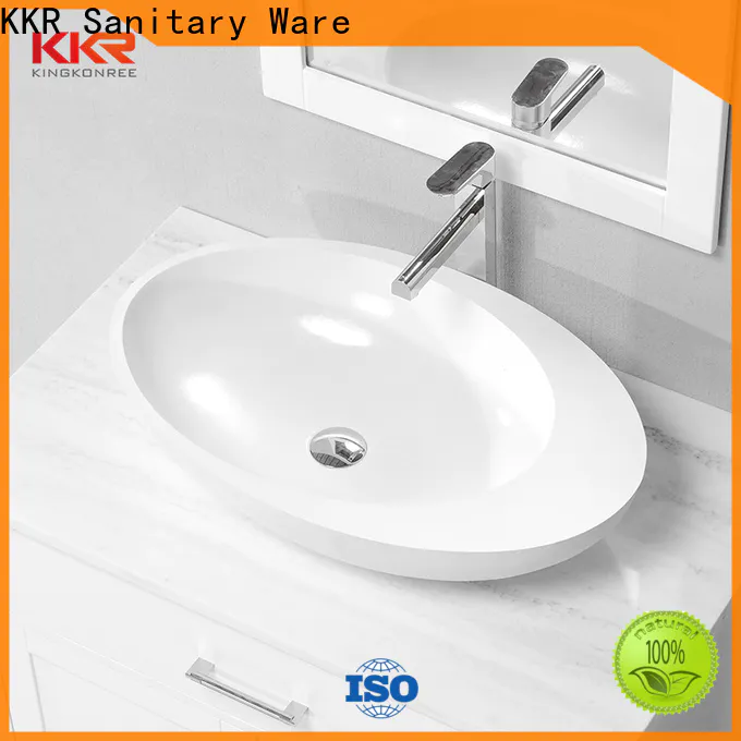 KingKonree sanitary ware bathroom countertops and sinks at discount for room
