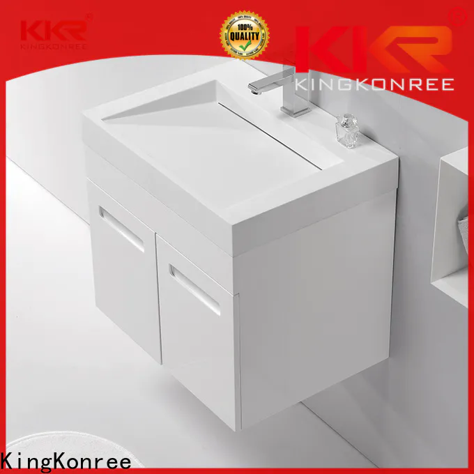 KingKonree sturdy hand basin with cabinet manufacturer for toilet