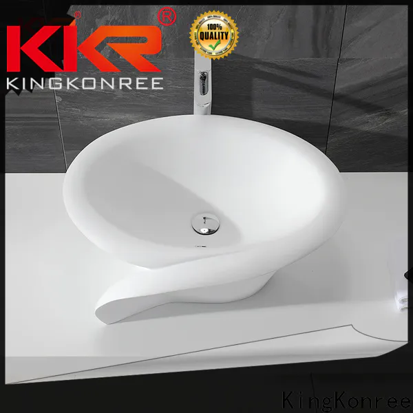 KingKonree bathroom countertops and sinks supplier for hotel